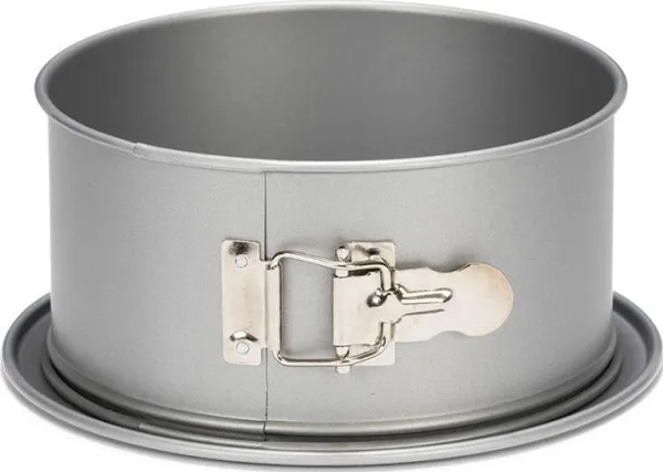 Patisse springform med høj kant 18 x 9 cm stål sølv