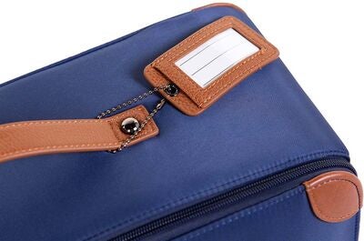 Childhome Mini Traveler Koffert, Navy/White