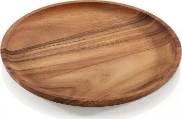 Zassenhaus Snackteller, Serveringsskål, Træ, Træ, Rund, 30 cm, 20 mm