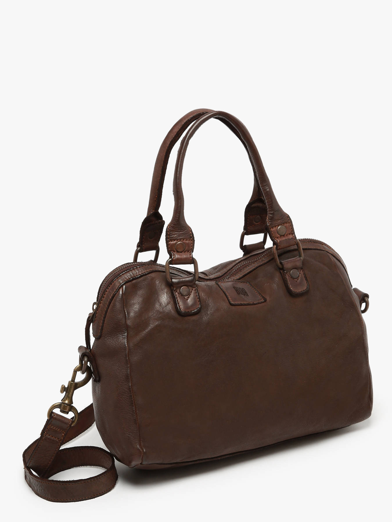 Sac port main Heritage cuir BIBA