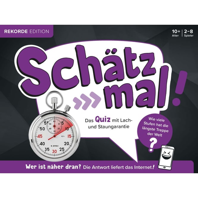 Schätz mal - Rekorde Edition - Das Quiz mit Lach- und Staungarantie
