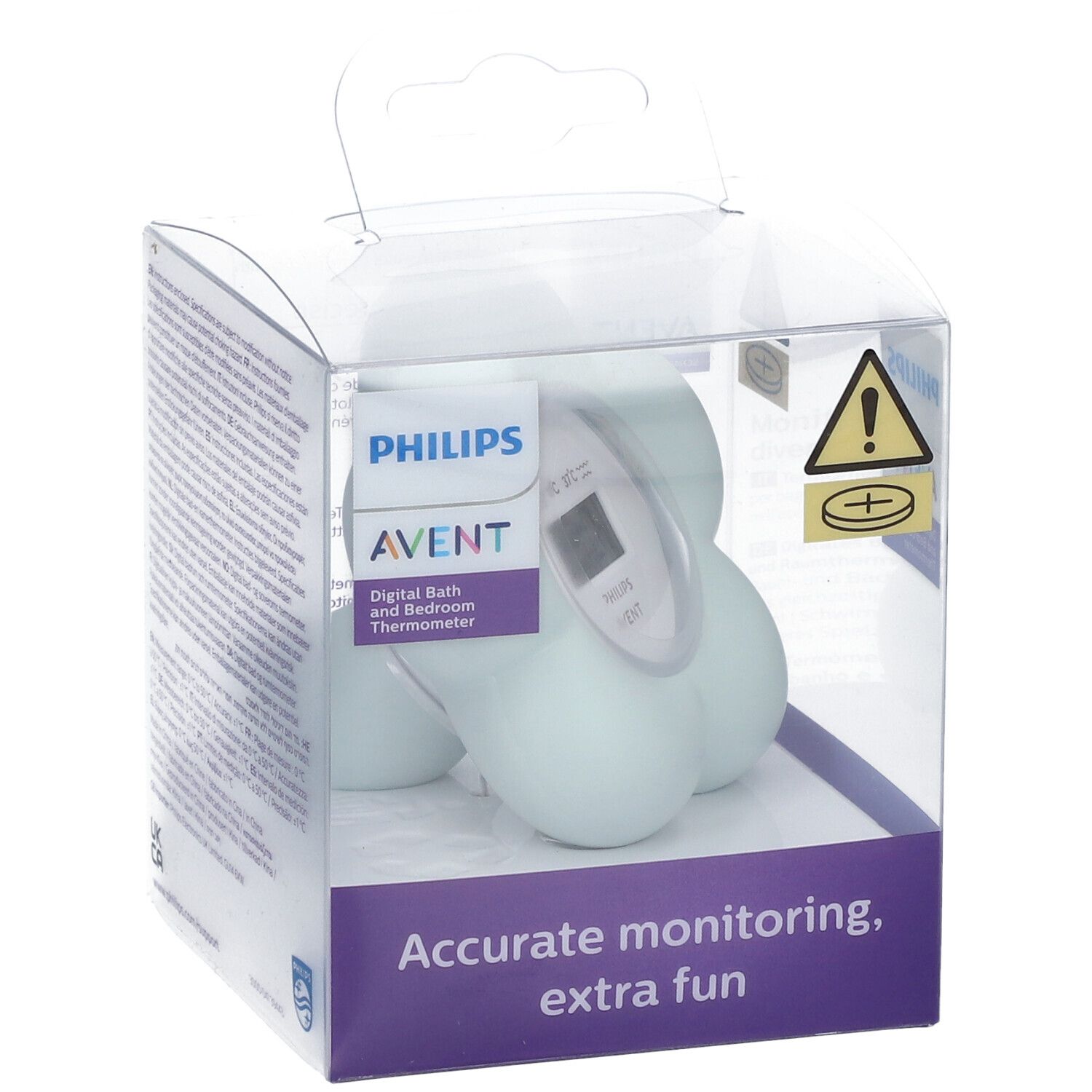 Avent Baby-Badewanne und Zimmerthermometer