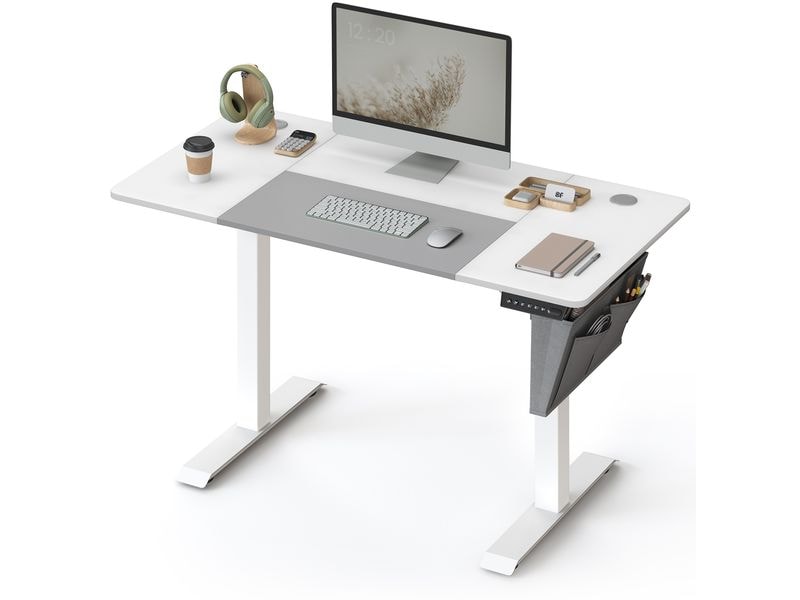 Songmics Stehtisch 120 x 60 cm, höhenverstellbar Bürotisch