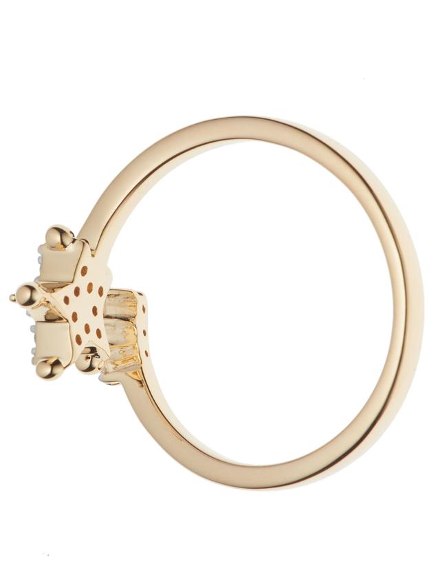 Sternchen-Ring Brillanten 0,15 ct.