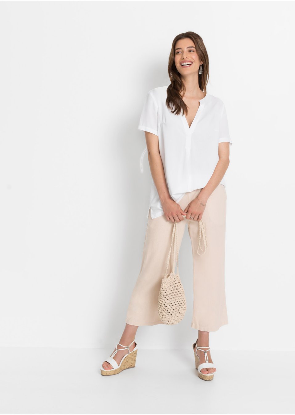 Tunique longue en viscose
