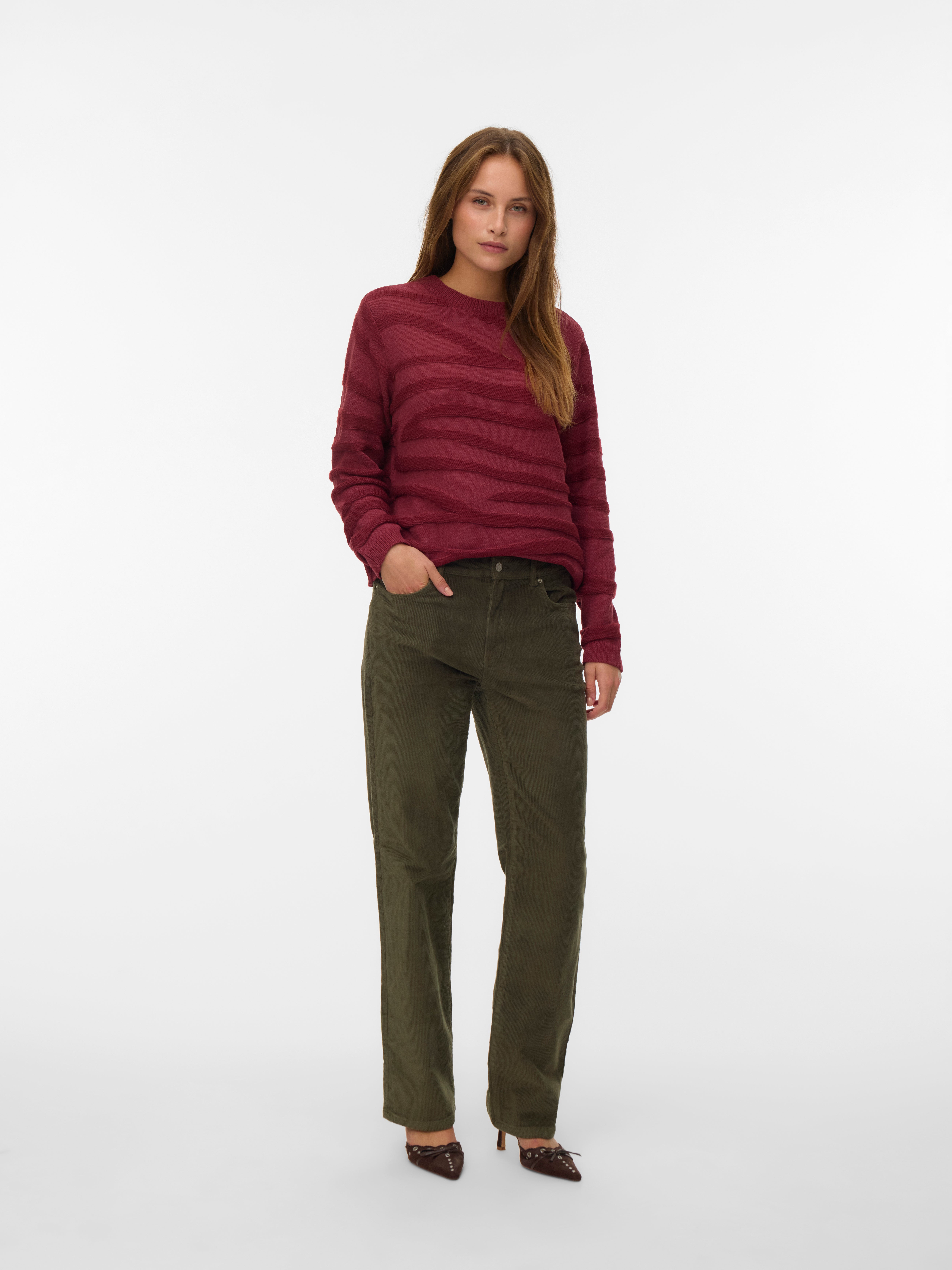 VMMELISA Mid rise Broek