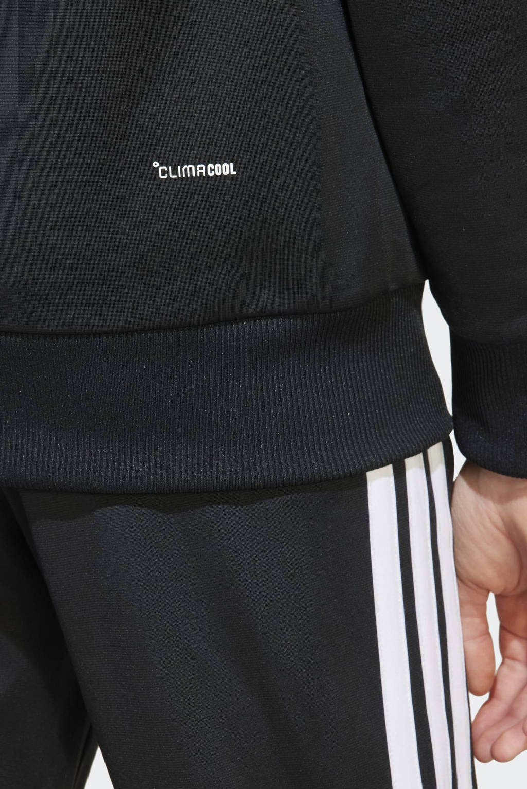 adidas Sportswear Juniortrainingspak zwart/wit