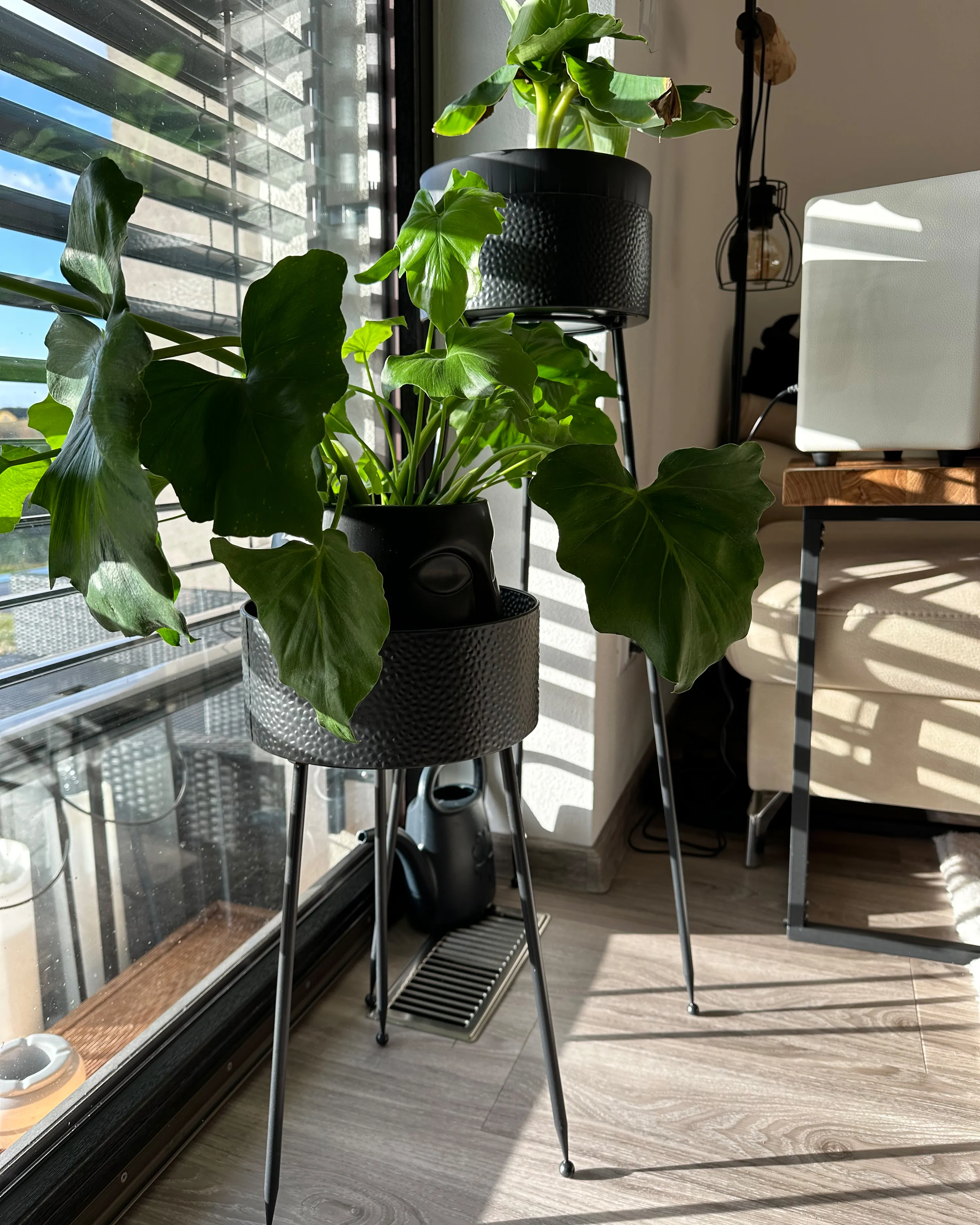 Plantenstandaard LEIKA Metaal 29 cm Zwart