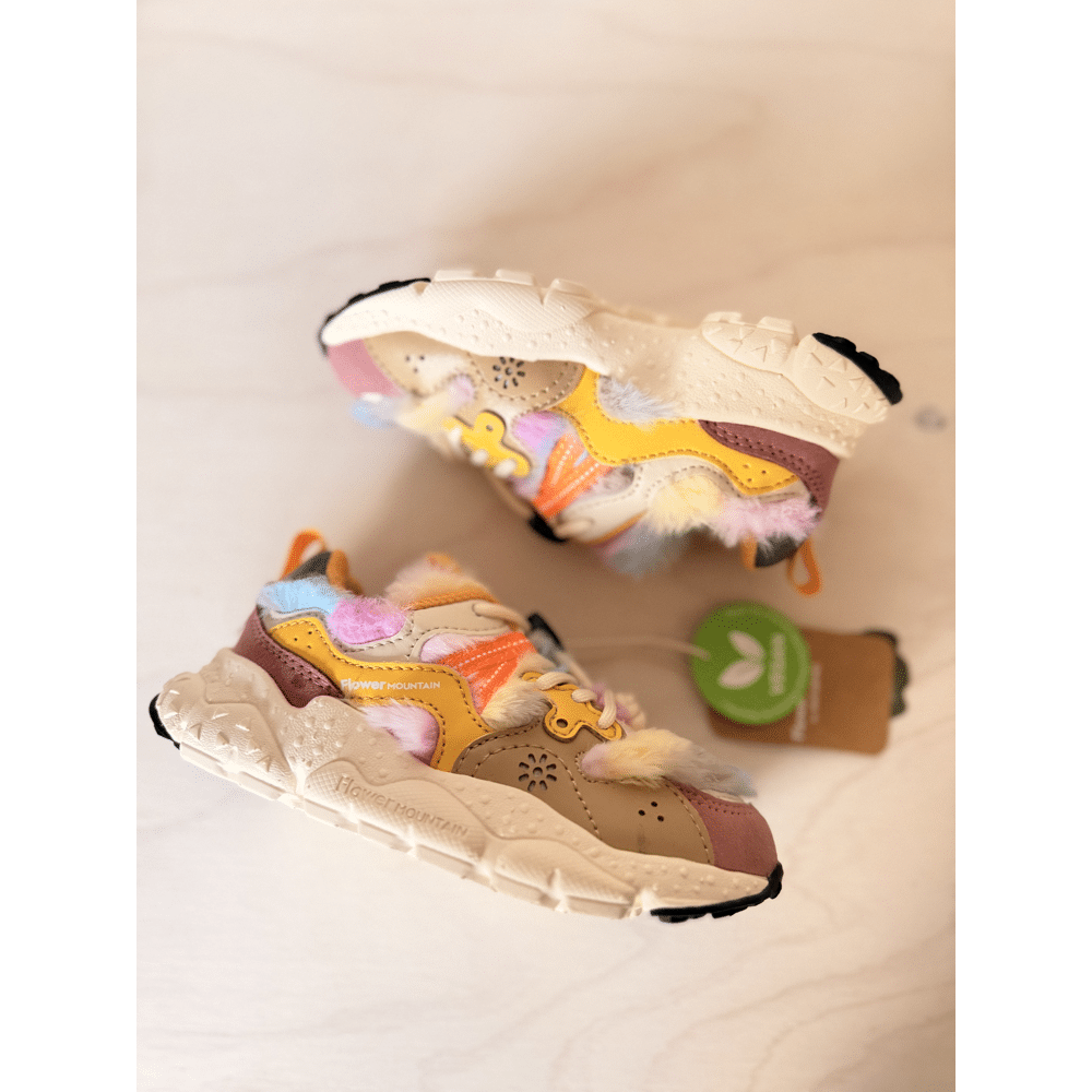 NATURINO x FLOWER MOUNTAIN - Sneaker met rekveter