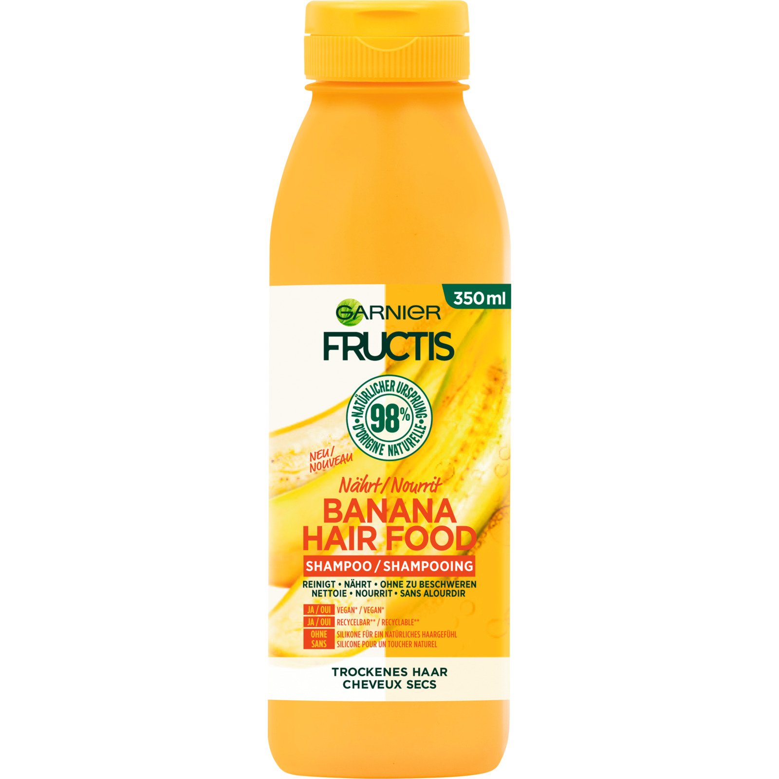 Garnier Fructis Shampoo Banana Hair Food 350 ml