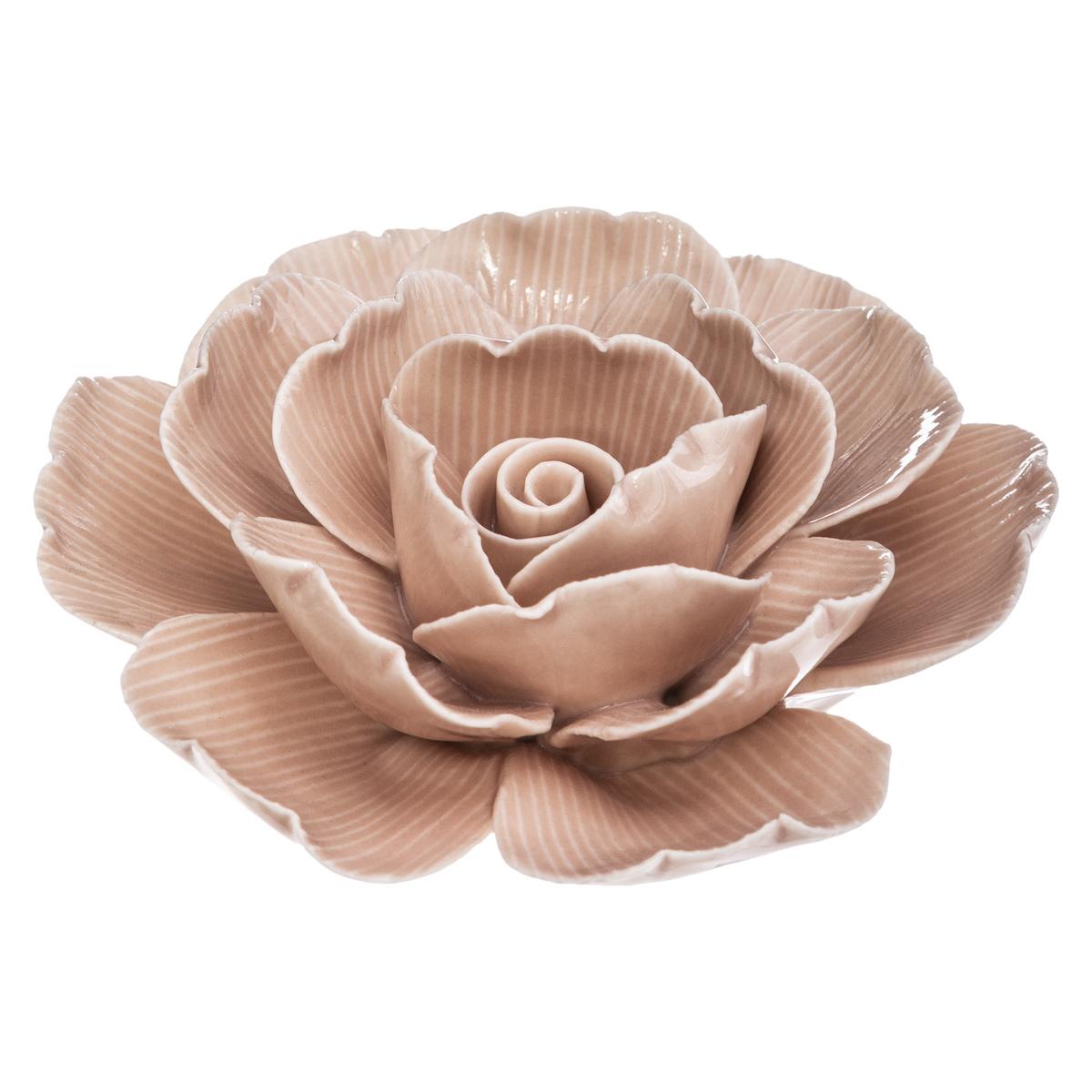 FLEUR DECO CERAMIQUE POESIE D.10CM