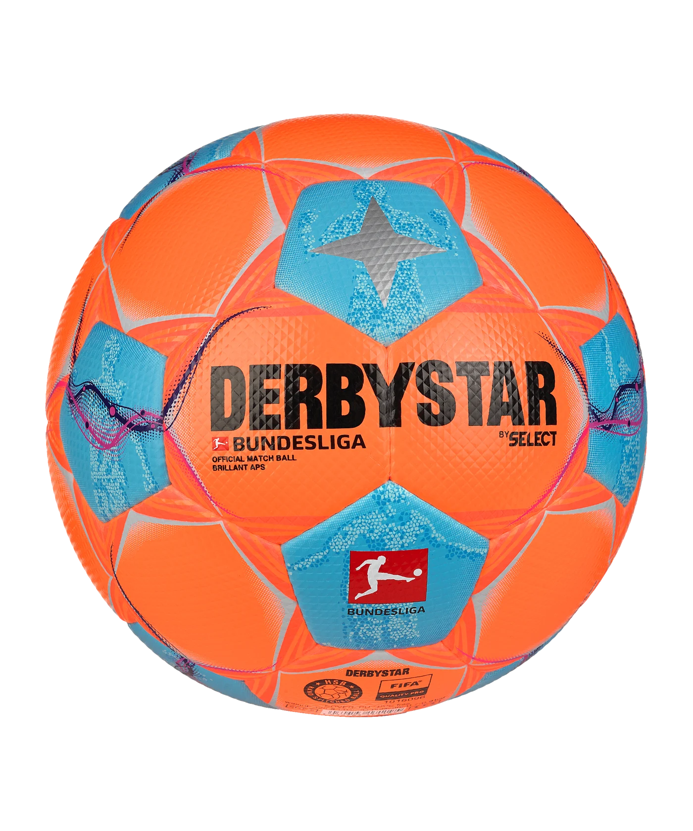 Derbystar Bundesliga Brillant APS High Visible v24 Spielball F024