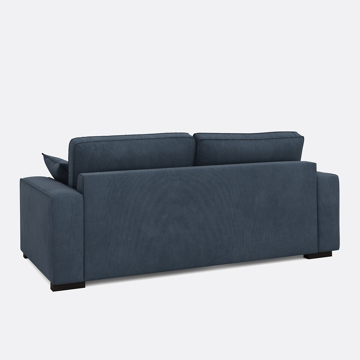 LA REDOUTE INTERIEURS<br>Sofá-cama em veludo cotelê fino, espuma, Cecilia