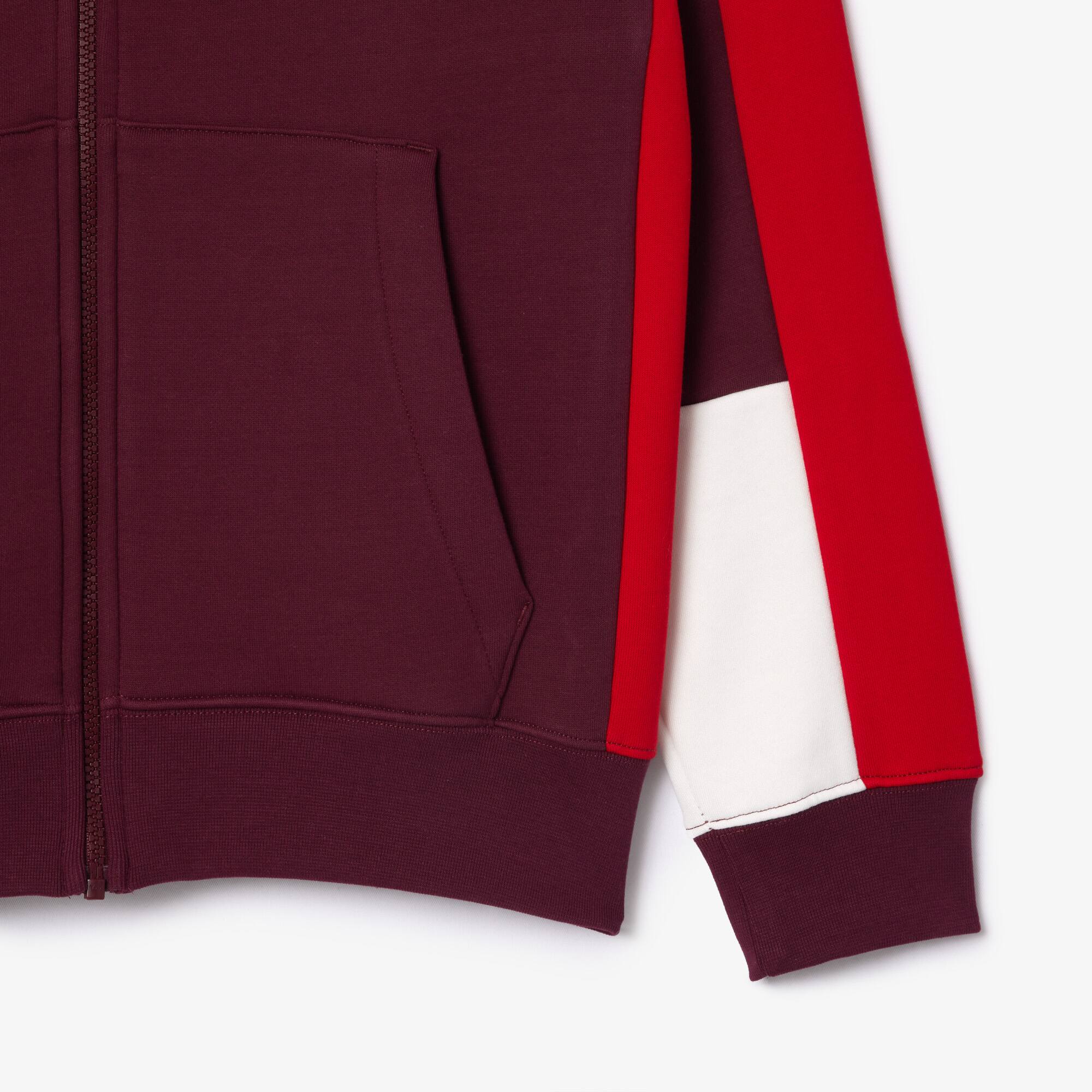 Sweatshirt à capuche Jogger color-block Sweatshirts - Rouge - Lacoste - Homme