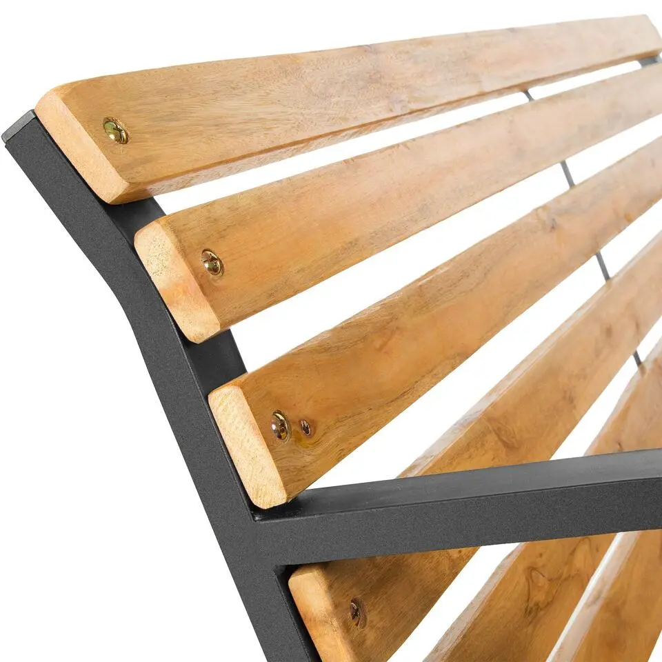 tectake - Tuinbank - 123x 64x 82 cm - Hout