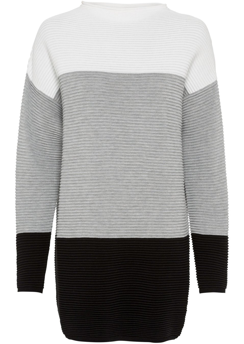 Pull long à rayures