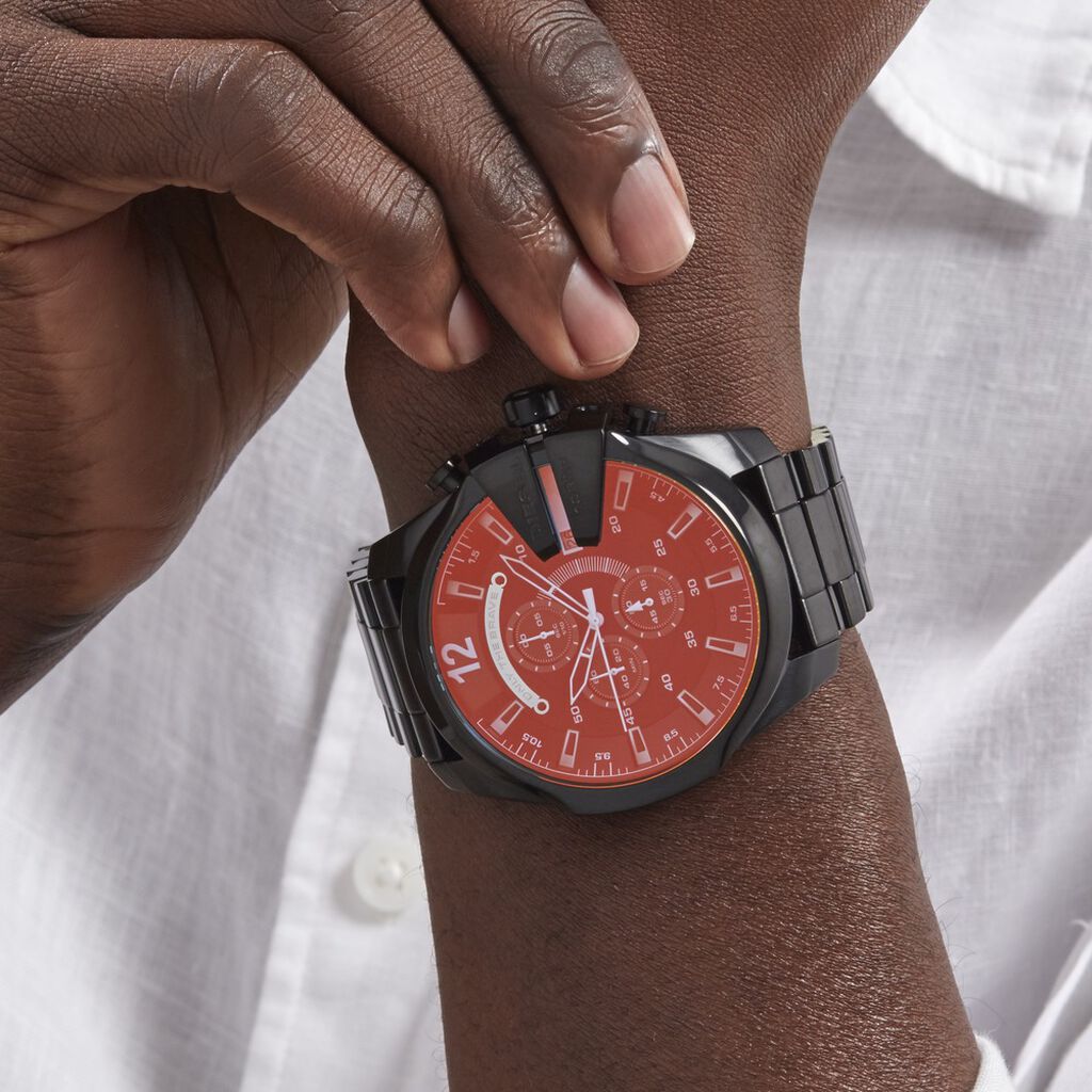 Montre Diesel Mega Chief Noir