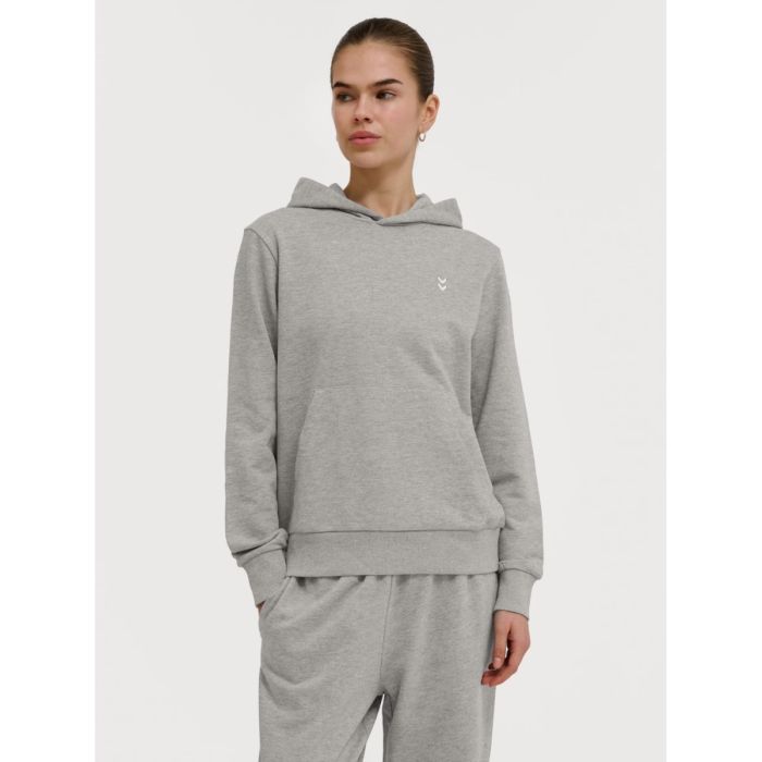 Hummel Dame Trøjer Pulse Sweat Hoodie Grå