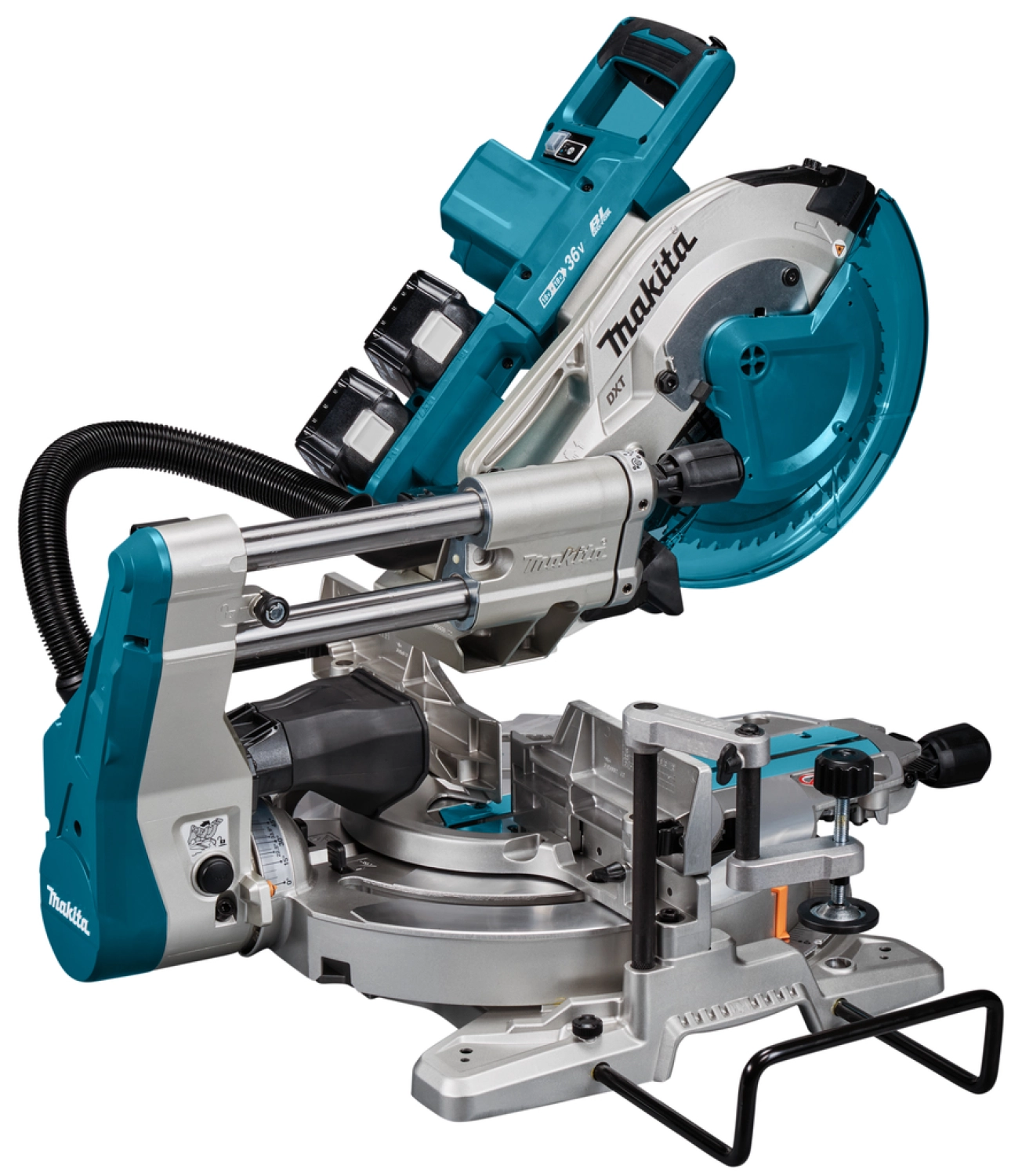 Makita DLS111PT2U 36V (2x18V) Li-ion accu afkortzaag set (2x5.0Ah) - 260 mm