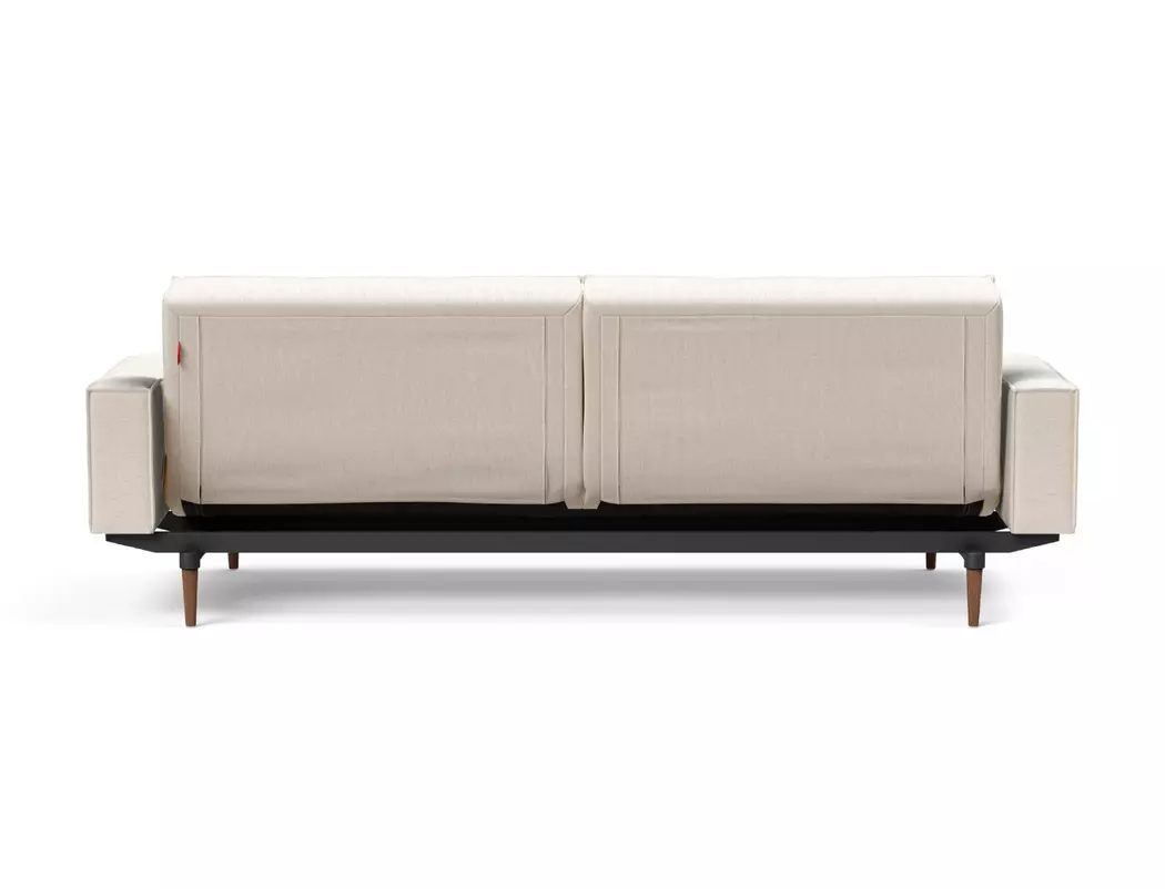 Schlafsofa mit Armlehnen Splitback Styletto dunkel