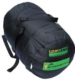 LOWLAND OUTDOOR Donzen slaapzak - Ranger Comfort - 230 x 80 cm (incl. capuchon) - 1195gr - 0°C - Nylon
