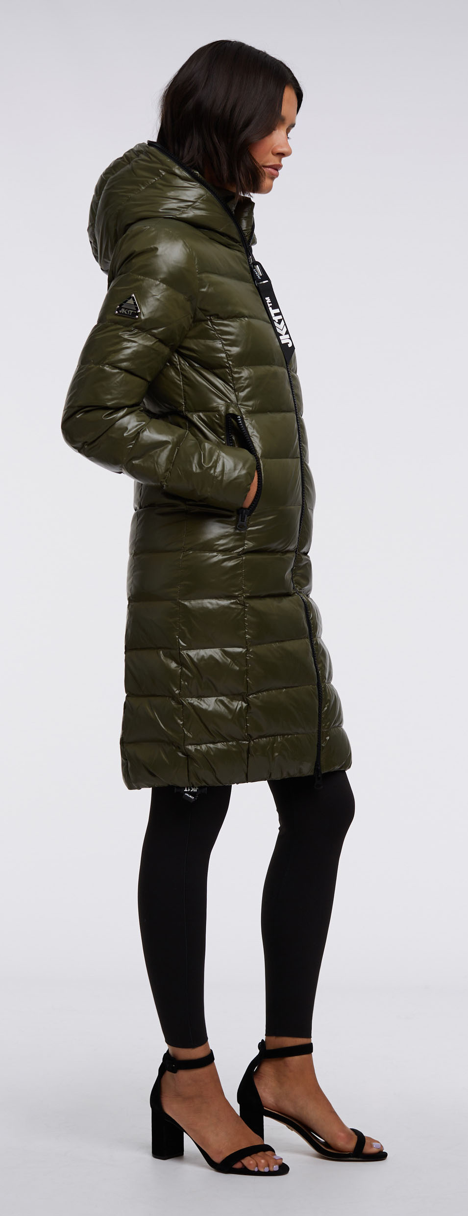 R3D Slick Coat Dame Olive