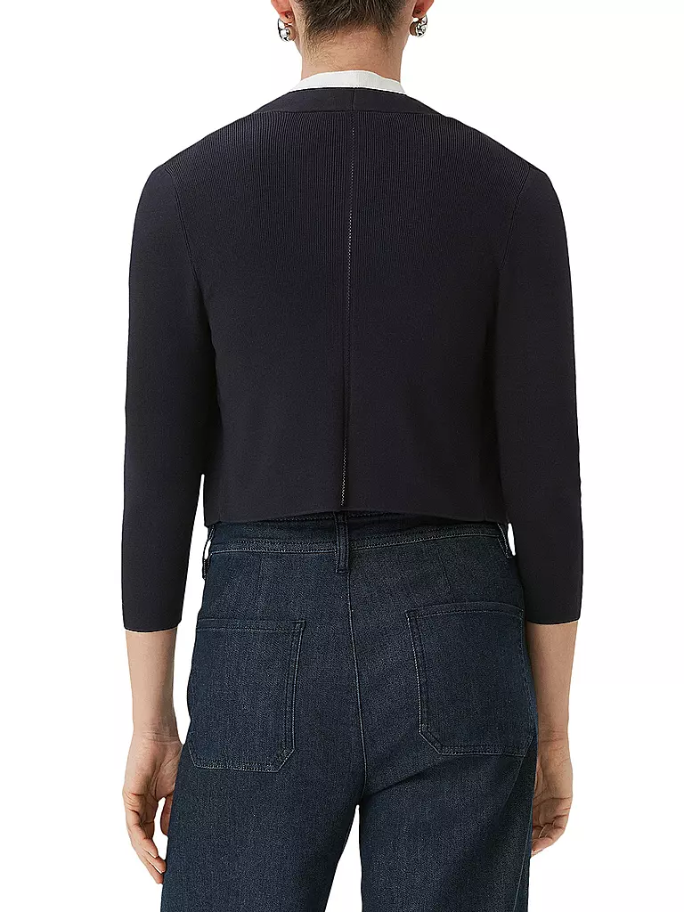COMMA Strickjacke dunkelblau