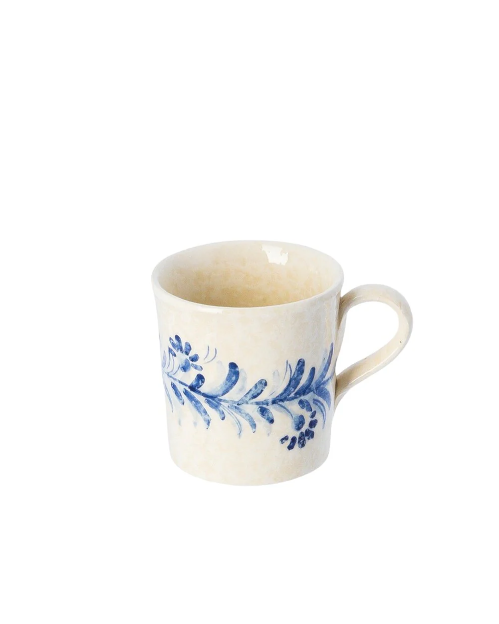 Familianna  Breakfast keramik kop - Floral Blue