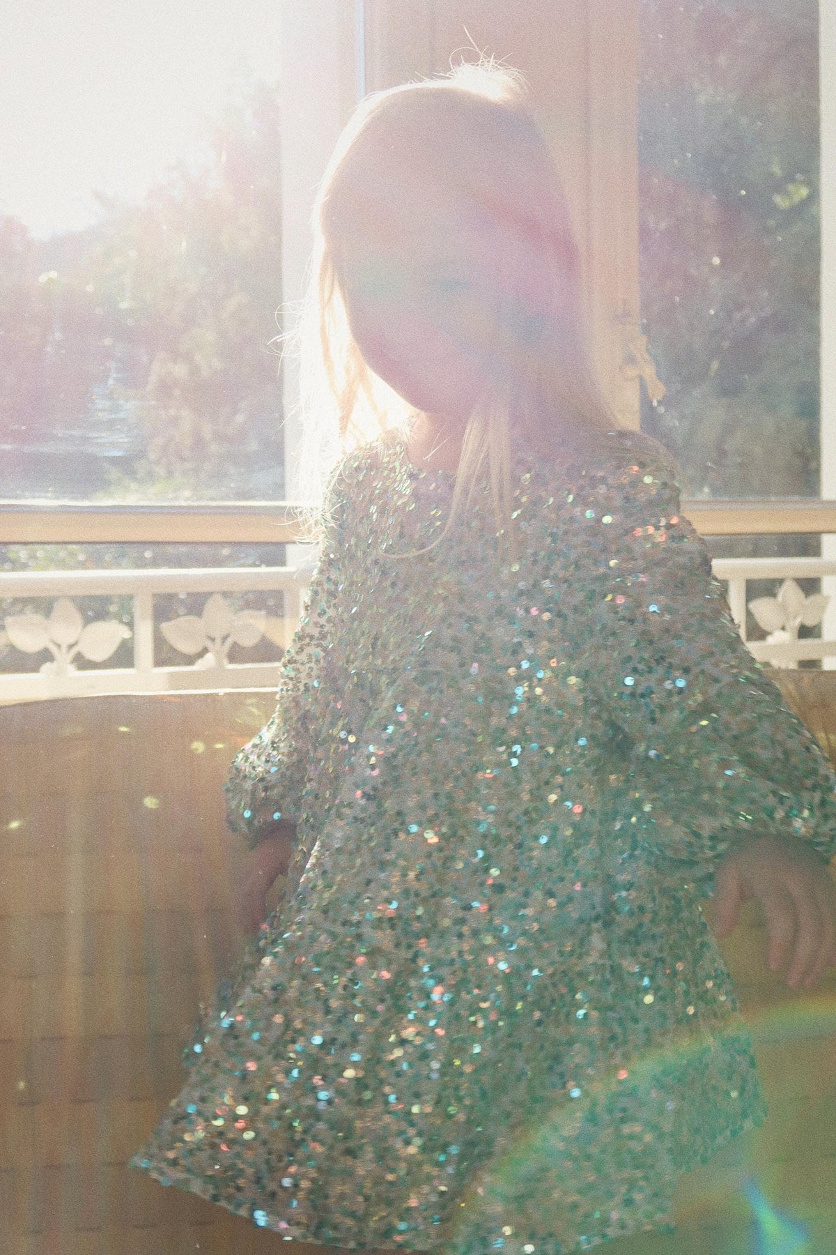 Konges Sløjd Lila Sequins Dress green