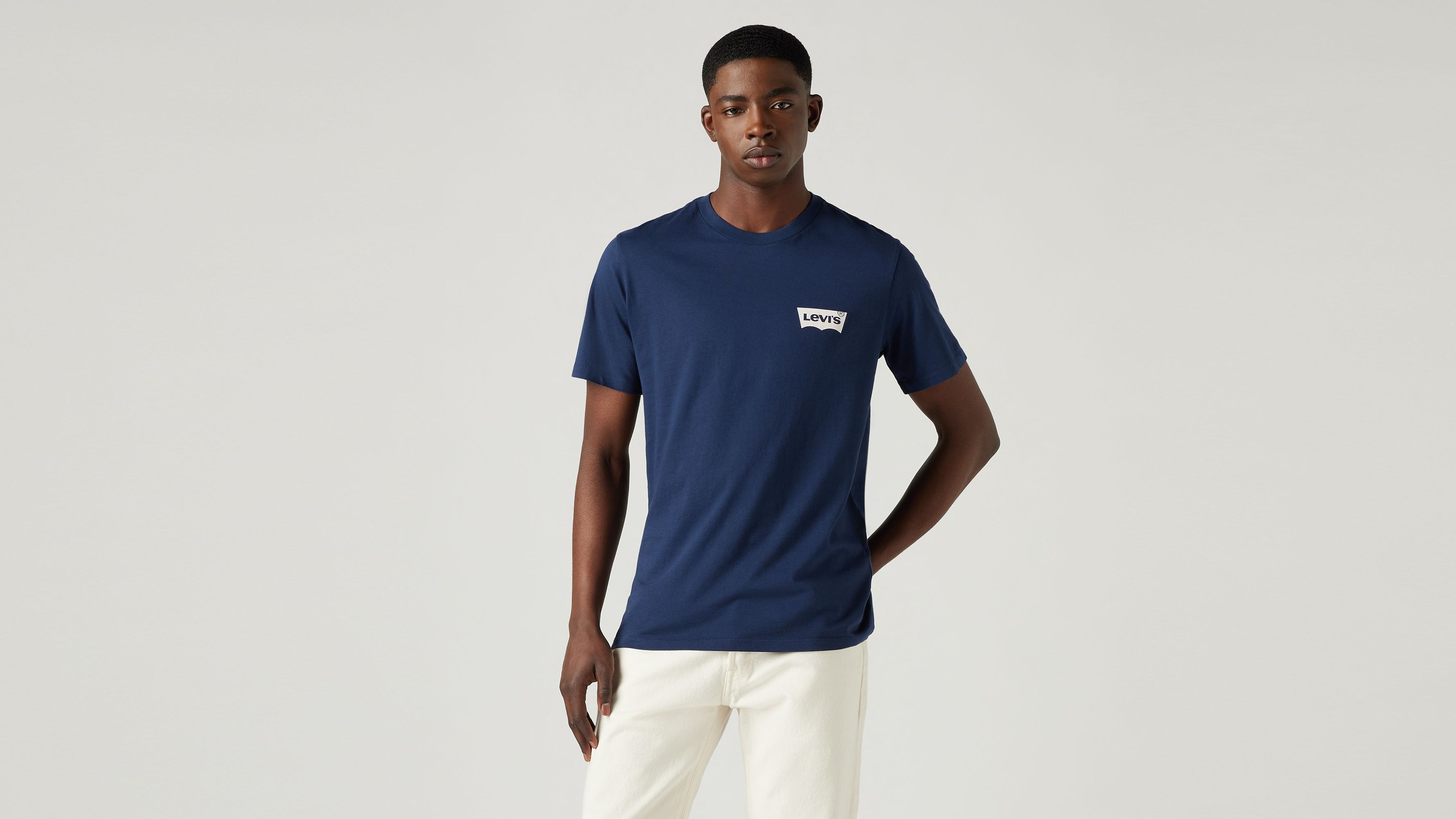Classic Graphic Tee - Dress Blues - Bleu