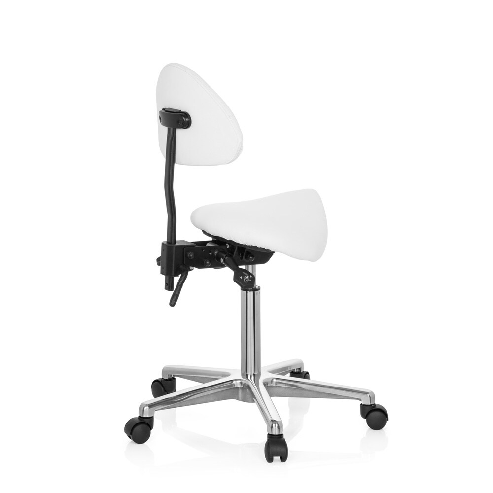 Sattelhocker TOP WORK 20 Kunstleder ohne Armlehnen hjh OFFICE