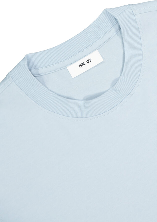 NN07 Adam EMB T-shirt 3209 Winter sky