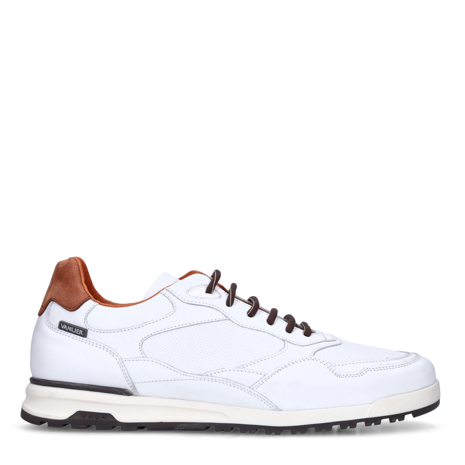 Witte leren sneakers