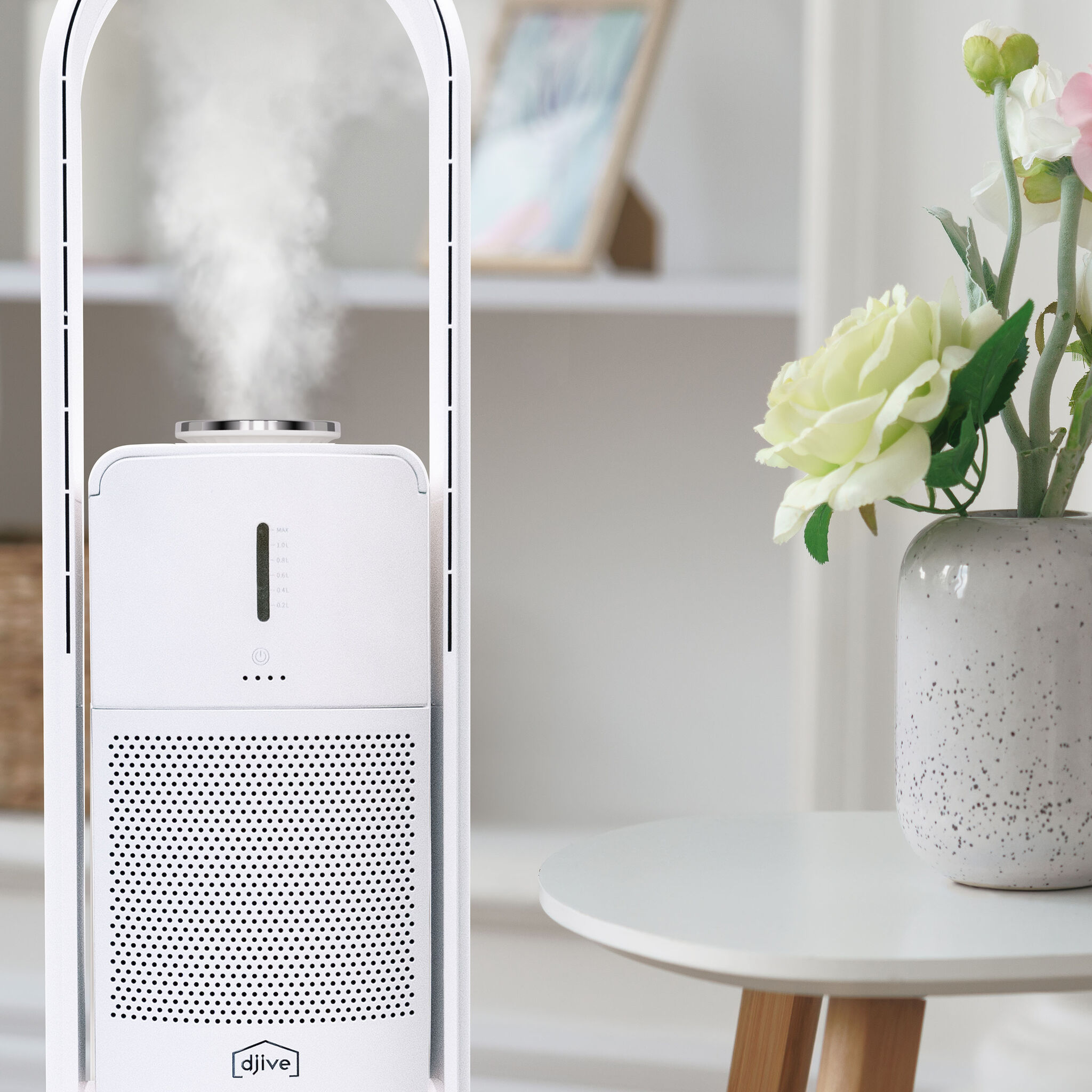 djive Flowmate ARC Humidifier 3in1 Air purifier, humidifier and fan