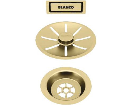 Zichtbare delen Blanco goud mat 203476
