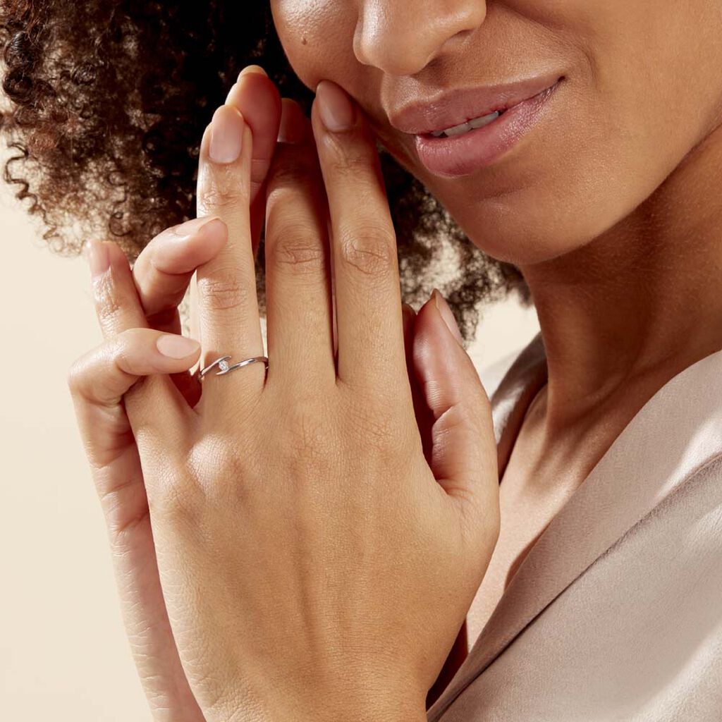 Bague Nolah Or Blanc Diamant