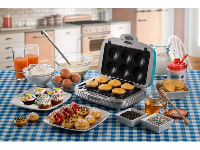 Ariete Multifunktionsgrill Party Time ARI-1972-BL 700 W, Bl Sandwich- und Keksmaschine