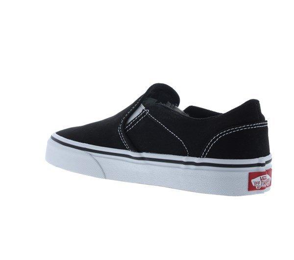 Vans Asher Slip On Canvas Trainers Womens