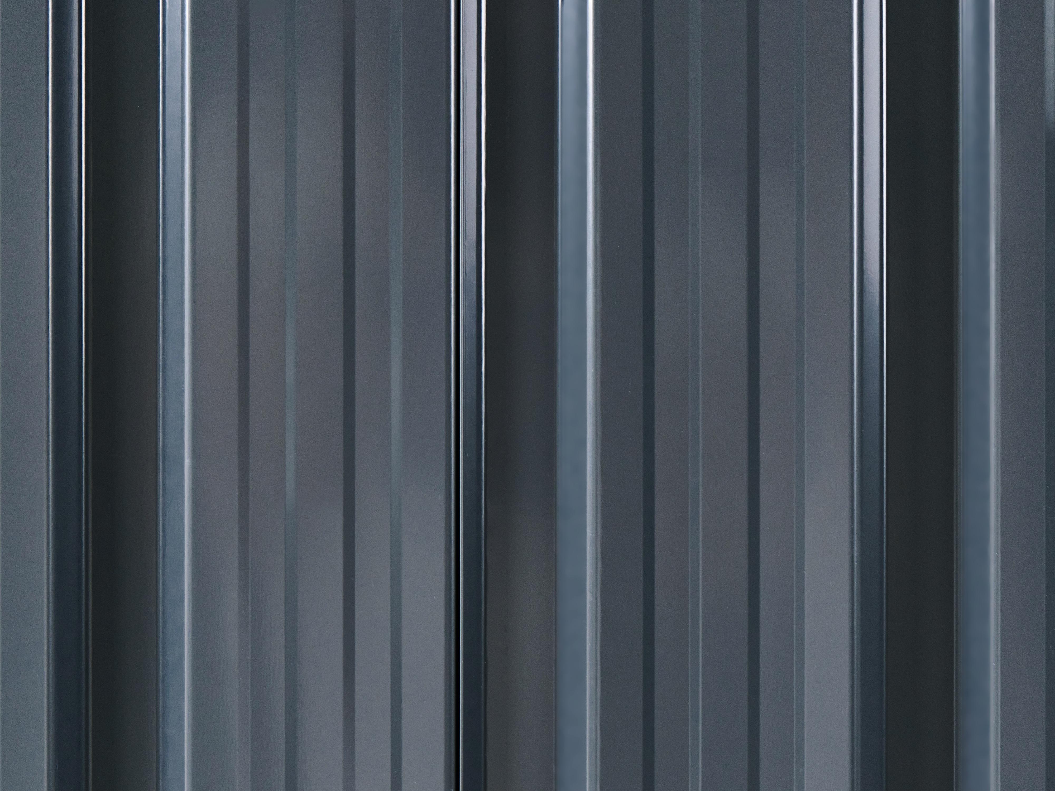 Tuinschuurtje AISONE 150 cm 89 cm Grafietgrijs
