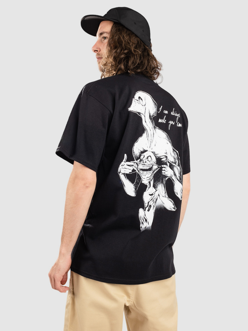 Any Means Necessary I Can Always Make You Smile T-Shirt black