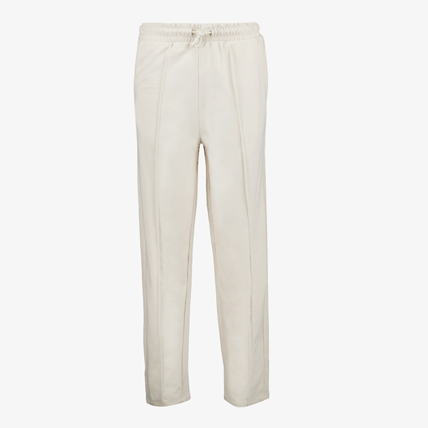 TwoDay dames broek gebroken wit met plooi