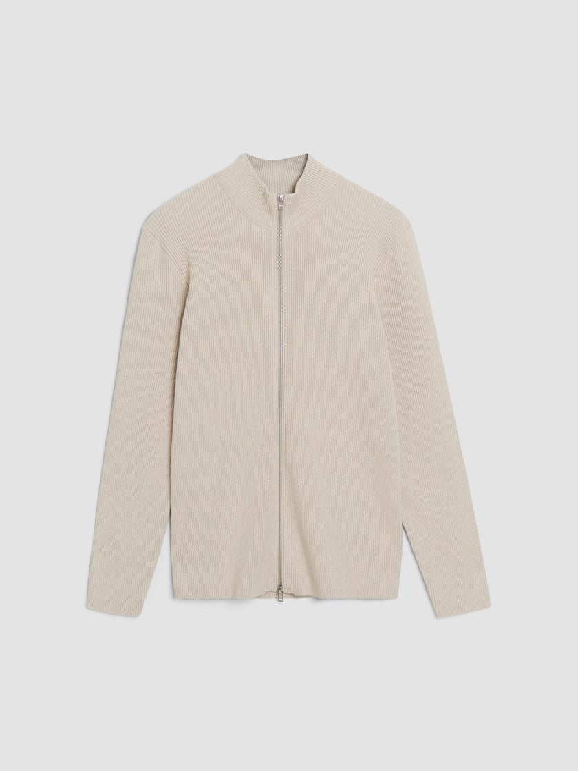 Bruno zip cardigan Nimbus Cloud