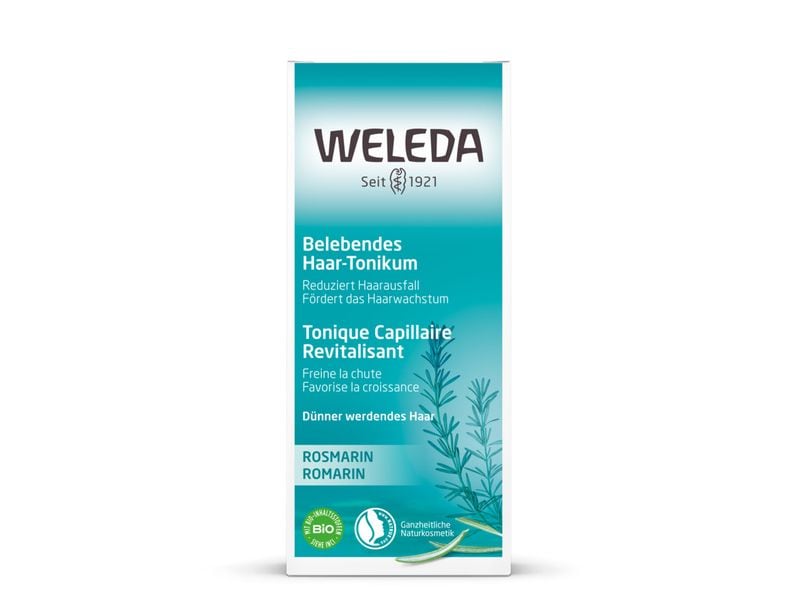 WELEDA Haartonic Belebend 100 ml Natürliches Haartonic für dünner werdendes Haar
