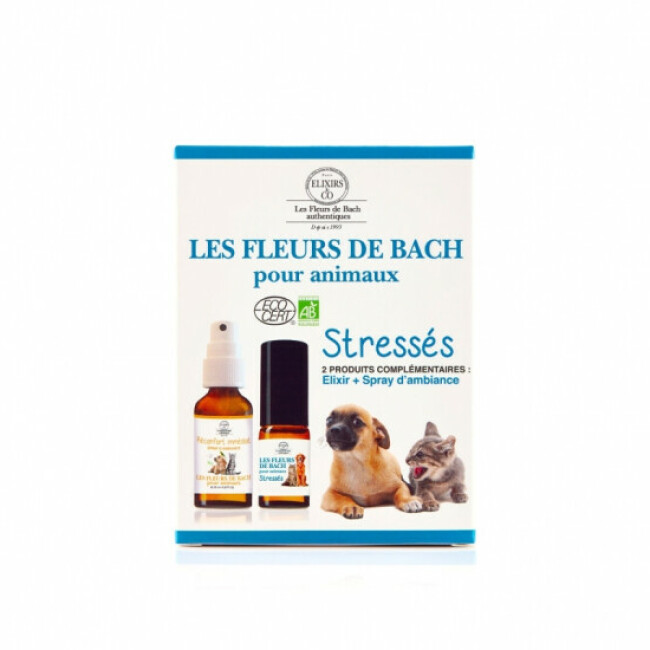 Kit Fleurs de Bach pour Animaux Stressés
