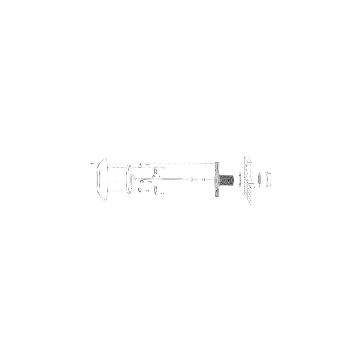 Ledkia Kit Spot LED Piscine - Blanc