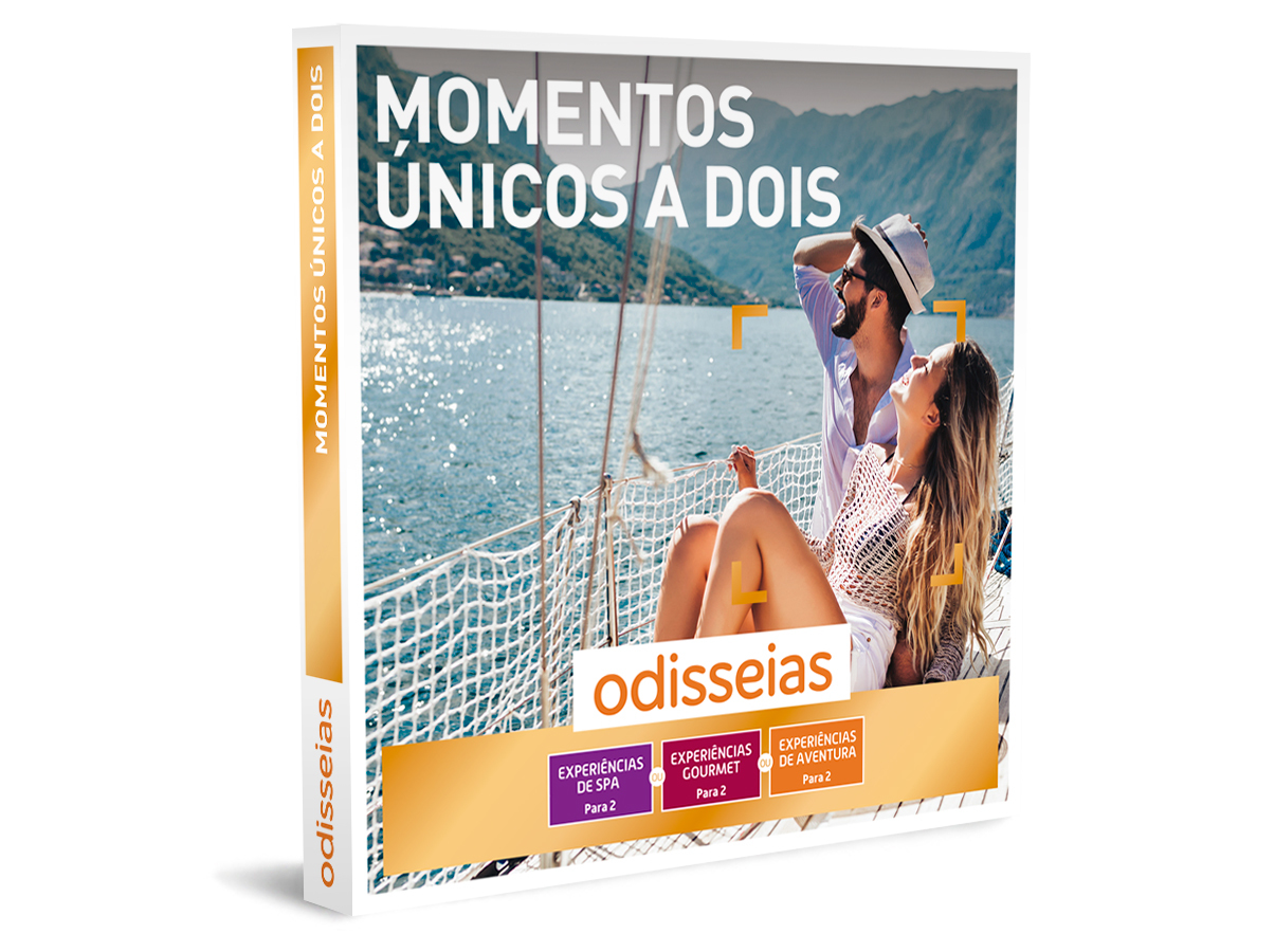 PACK ODISSEIAS MOMENTOS ÚNICOS A DOIS