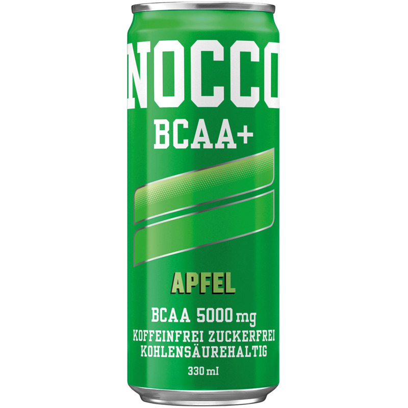 NOCCO Drink BCAA Apfel, 33 cl, 24 Stück