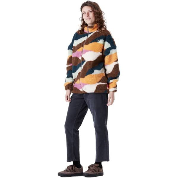 Veste polaire PICTURE GYPSI ZIP FLEECE W STRATES PRINT