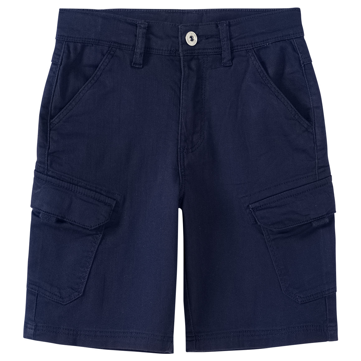 Yigga Jungen Cargoshorts mit verstellbarem Bund dunkelblau