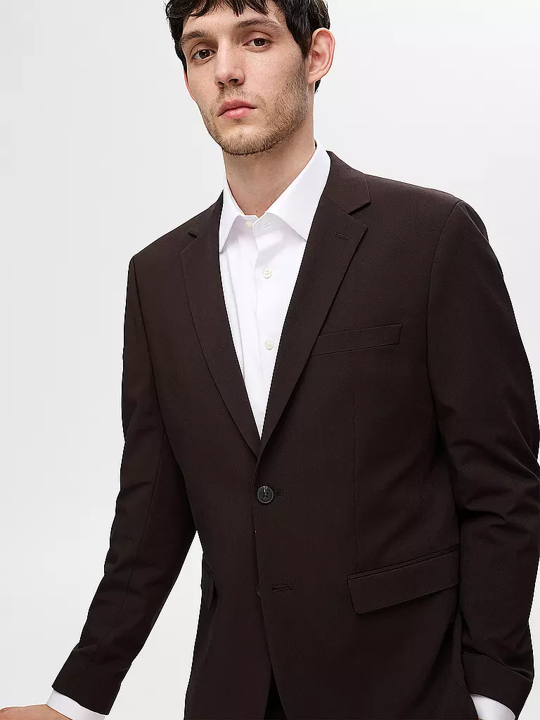 SELECTED Hemd Slim Fit SLHSLIM-PERFORMANCE weiss